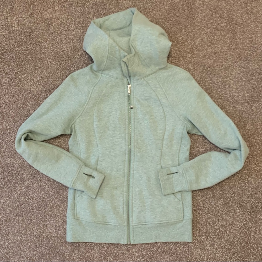 Green Scuba Hoodie Lululemon